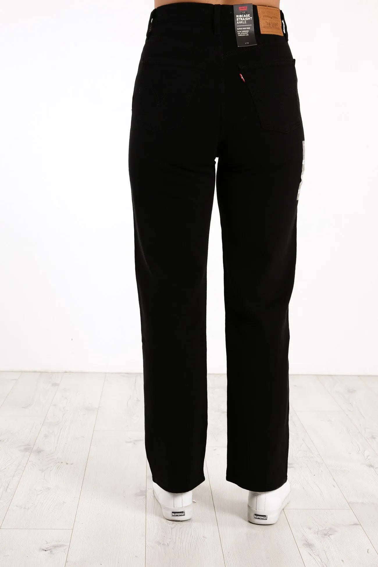 Ribcage Straight Ankle Jean Black Sprout Outfit Ease Go Out Style