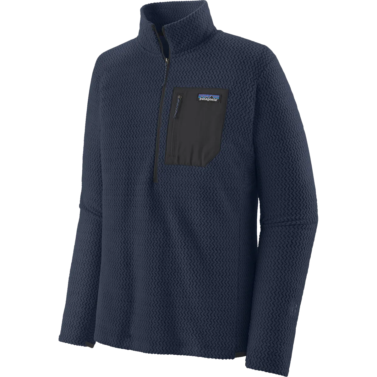 Comfy Street Piece Daily Commute Wear Men's R1 Air Zip Neck