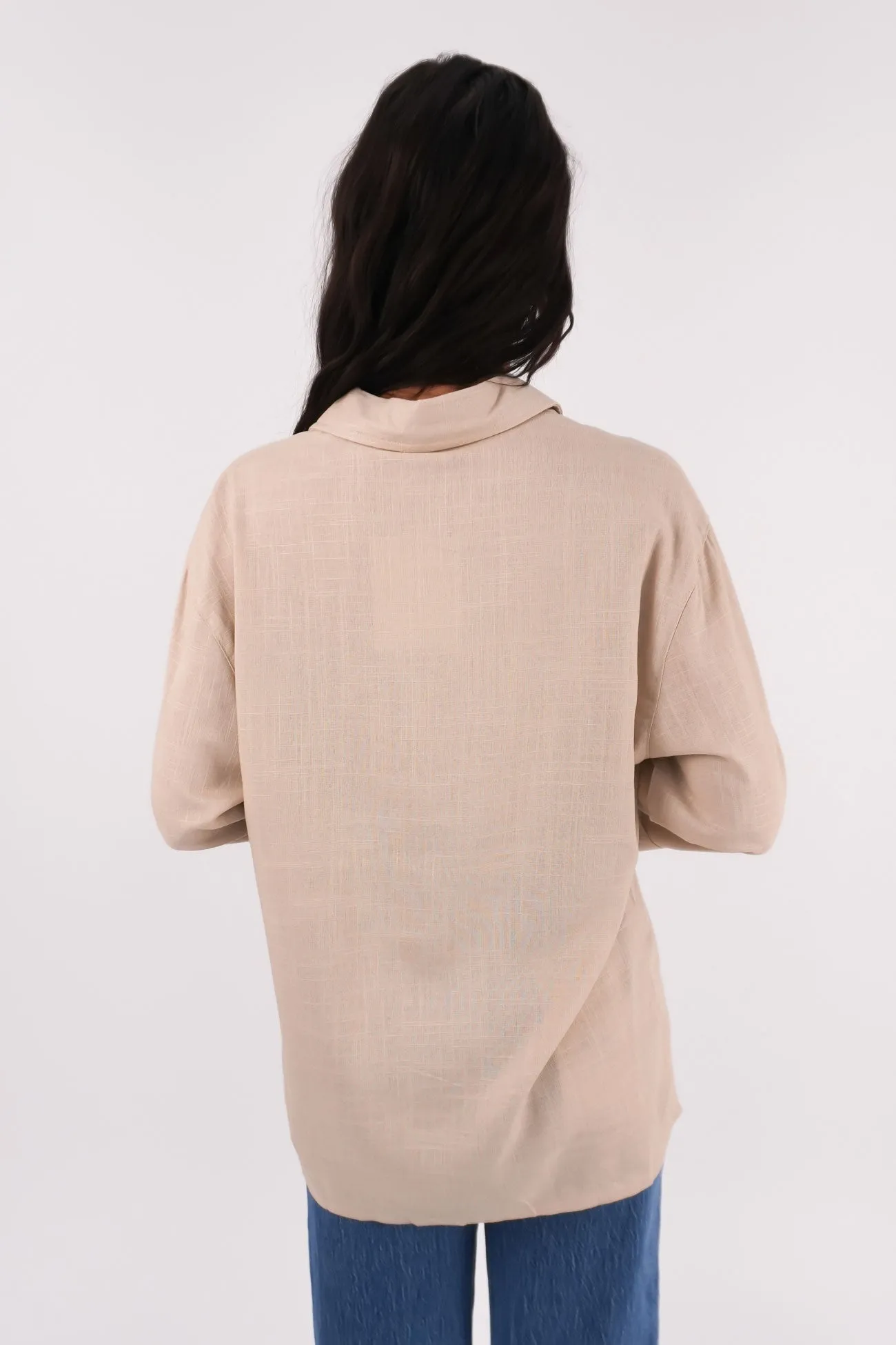 color block Robin Shirt Natural