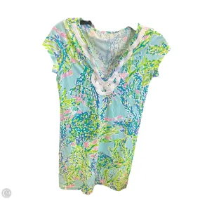 Korean Trend All-Day Fit Dress Designer By Lilly Pulitzer In Nautical Print, Size: Xs