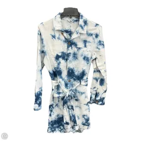 Easy to Wear Lined interior Romper By Gap In Tie Dye Print, Size: Xxs