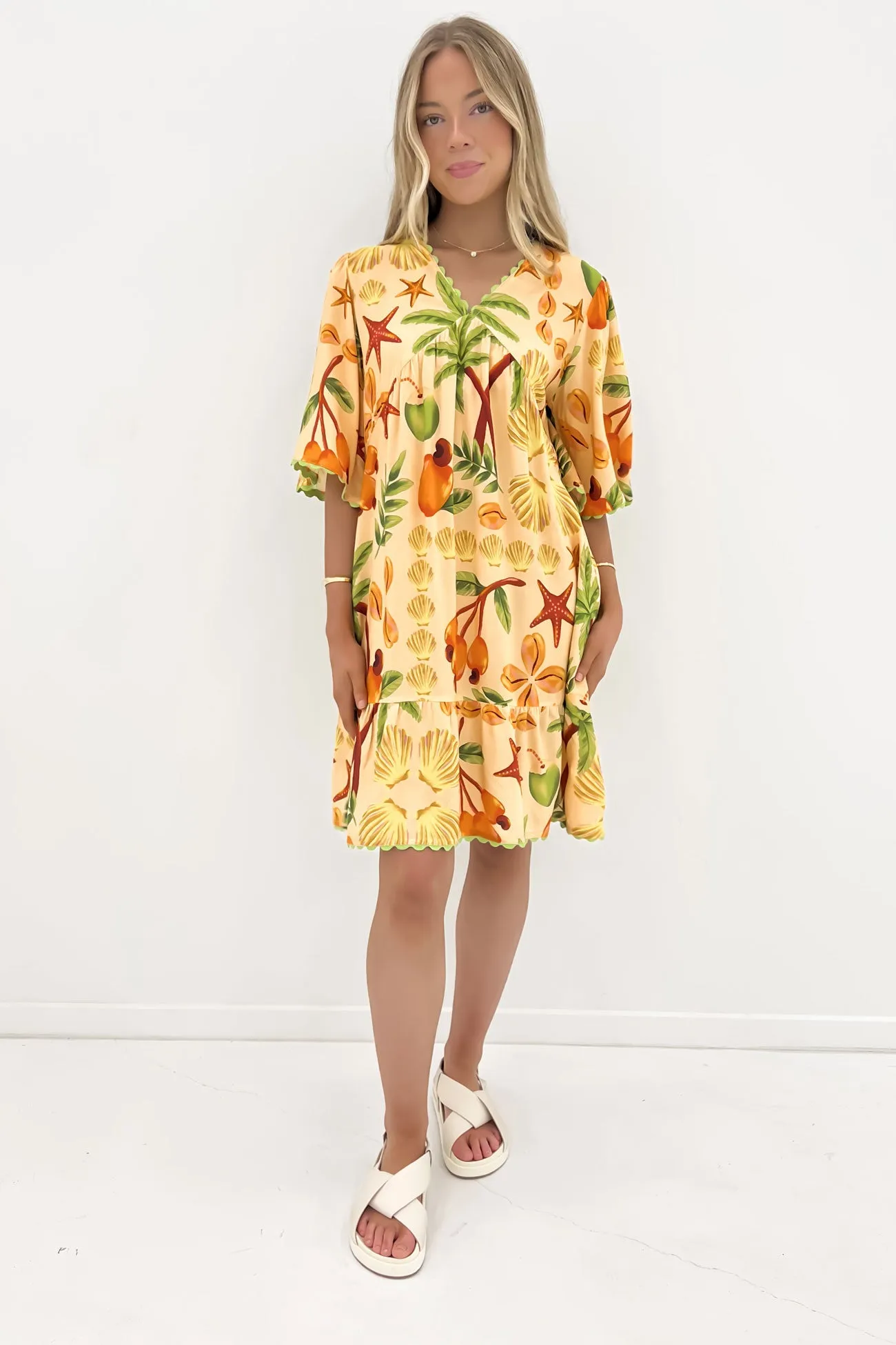 Relax Mode Relax Form Rosie Mini Dress Fruitty