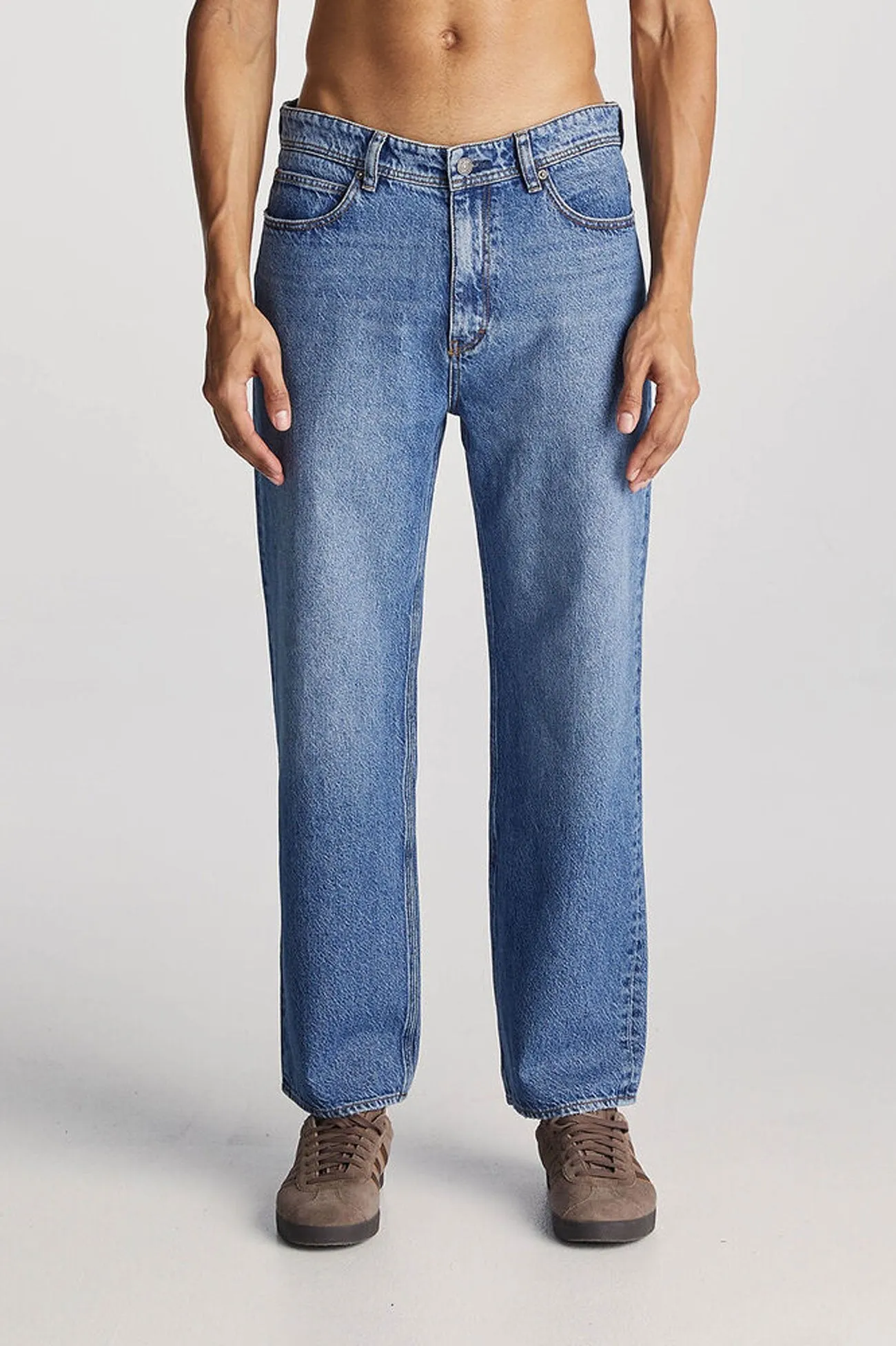 L-Four Baggy Relaxed Jean Turntable Indigo Outdoor Comfort