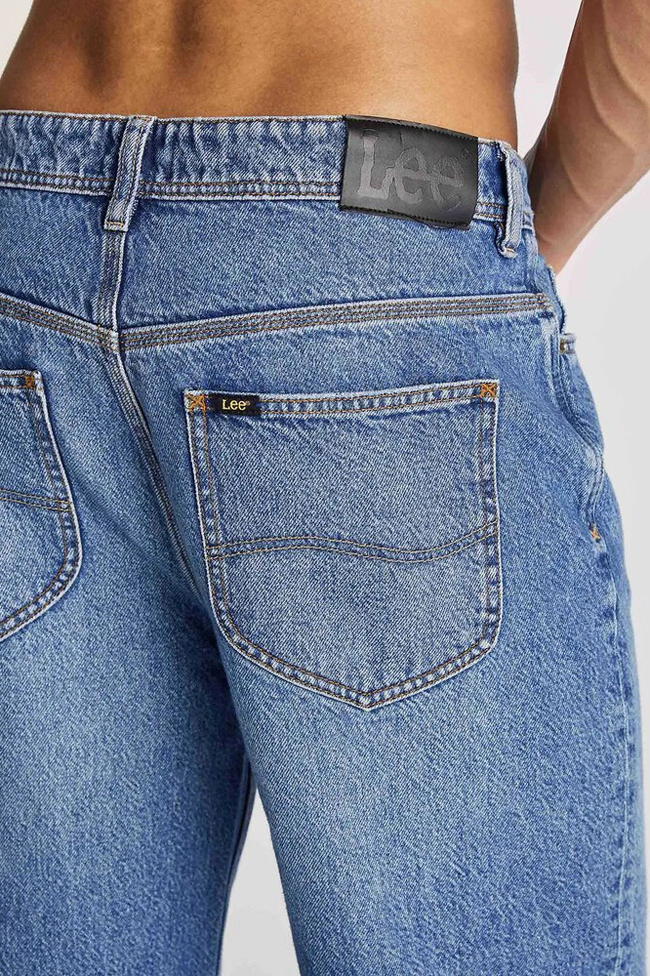 No Gap Waist L-Four Baggy Relaxed Jean Turntable Indigo