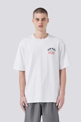 Eco Friendly Dyes Moisture Control Fabric Safari Tee White