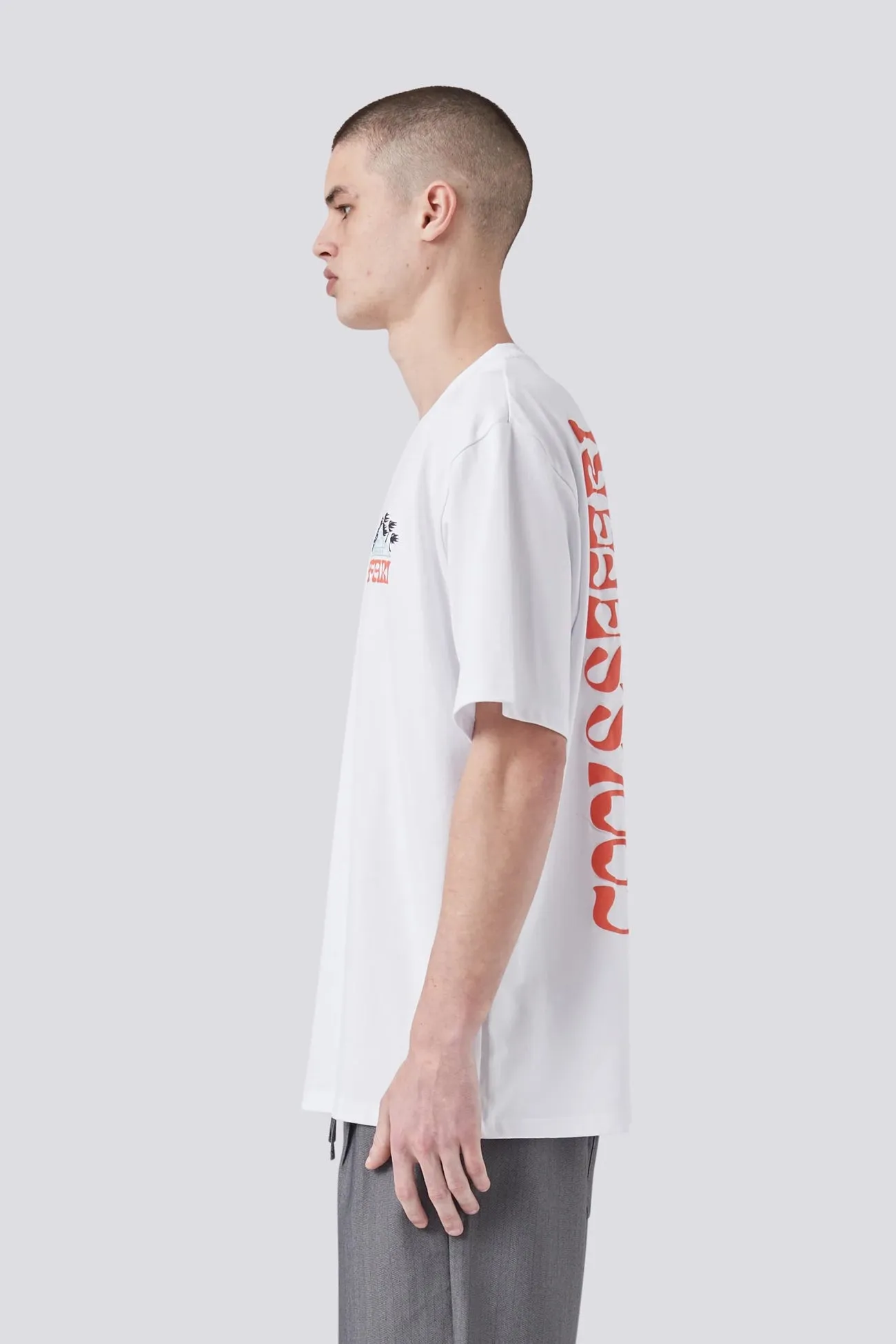 Safari Tee White ZeroDistressFinish