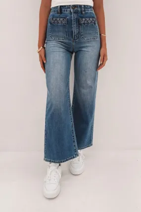 Sailor Jean Canyon Blue Fitted Design