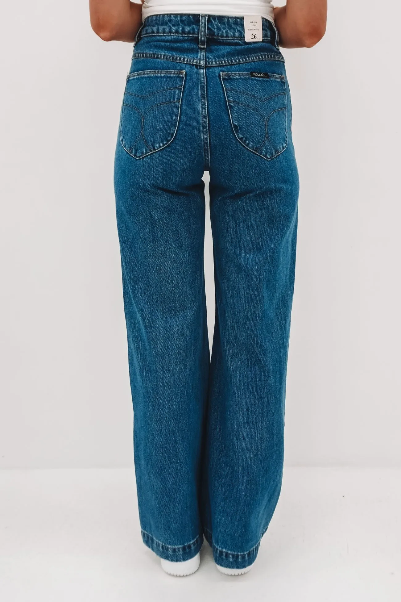 Flexible Knee Panels Affordable Outdoor Adventure Artist Vibe Sailor Jean Long Ashley Blue