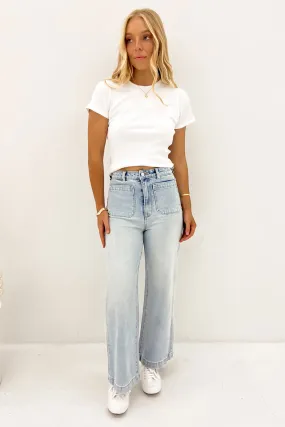 Grab And Go Style Appropriate Sailor Jean Vintage Stone