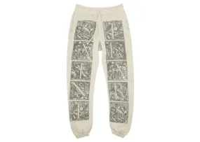 Saint Mxxxxxx X Denim Tears Mural Sweatpants Grey Matte