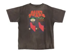 Blended Saint Mxxxxxx X Denim Tears Purplelp T-Shirt Vintage Black
