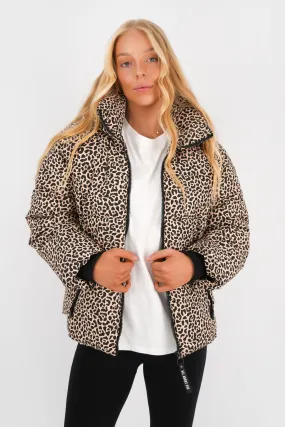 Subtle Layers Flexible Hood Design Savannah Puffer Print