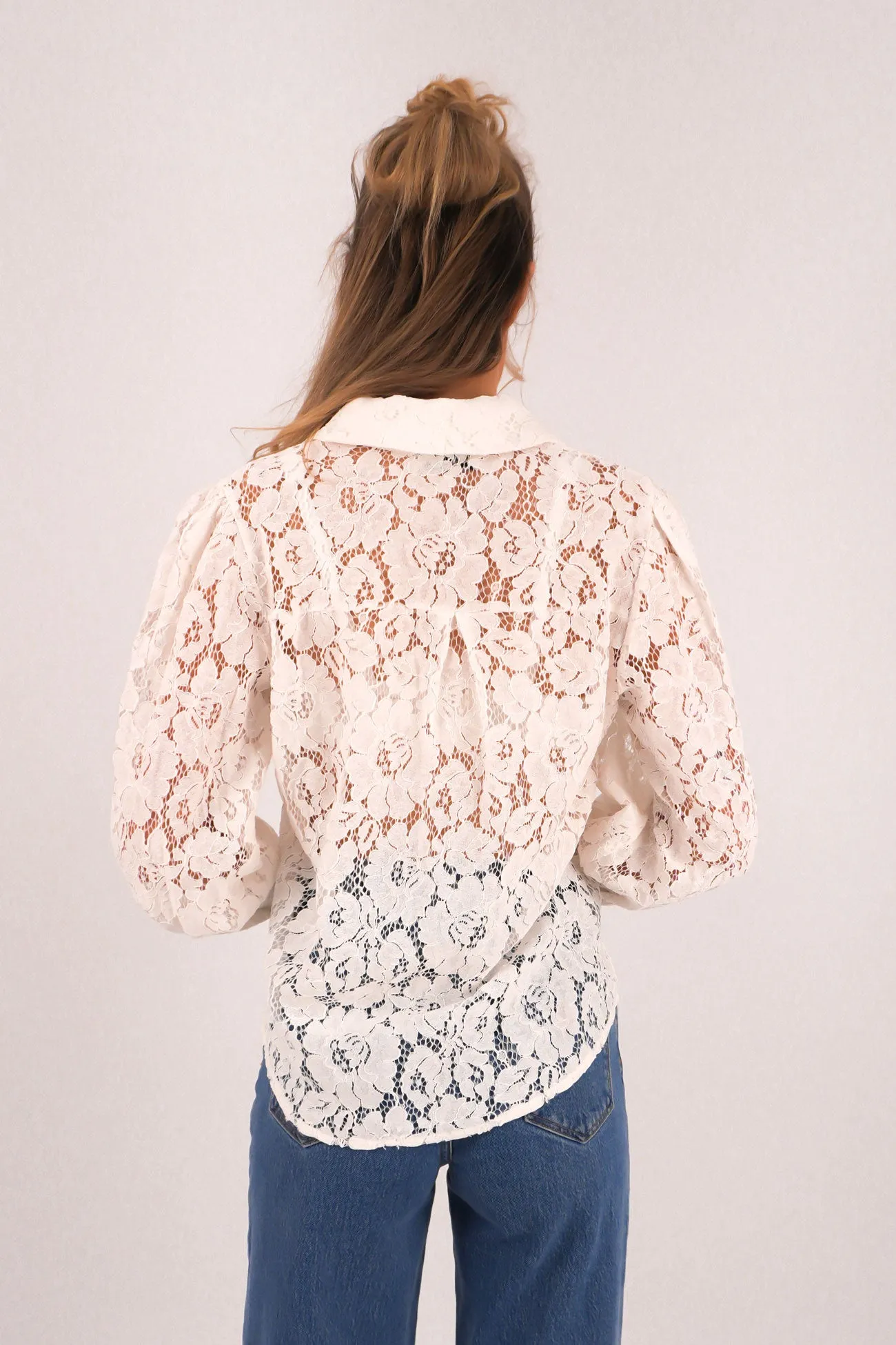 Sustainable Dye Process Savina Shirt White