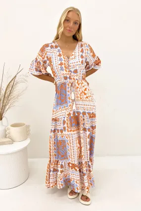 Cut-Out-Detail Scarlett Maxi Dress Phoenix Palm