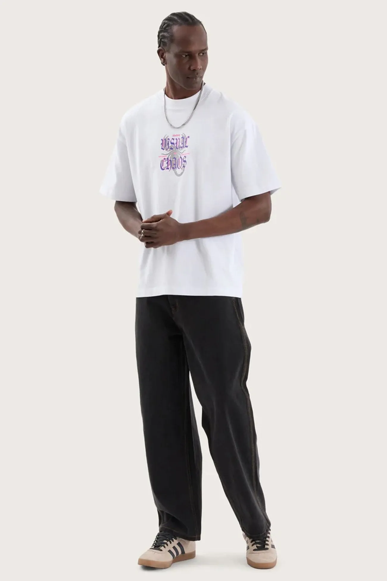 Stylish Day Wear Scorpio Street Tee Optical White