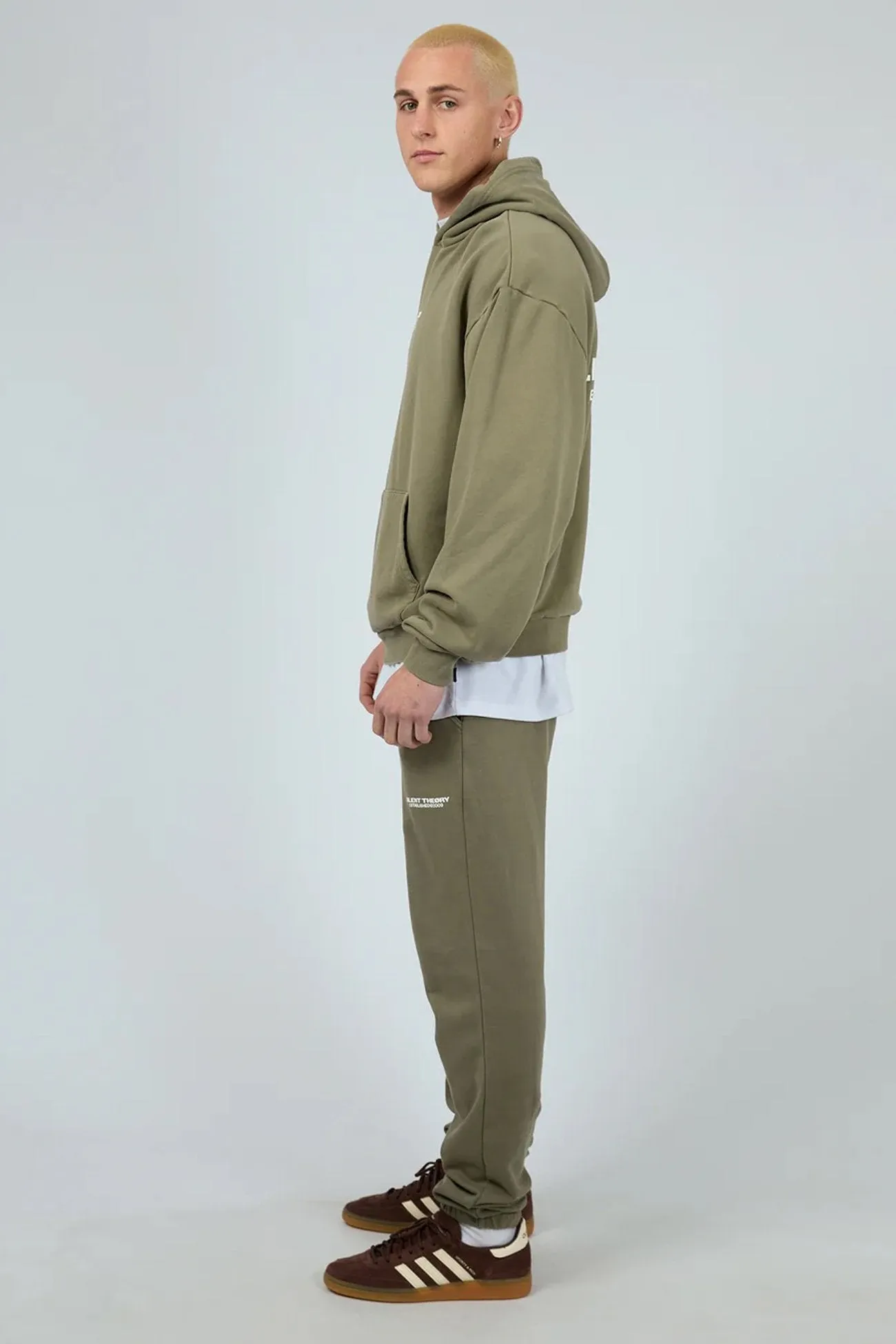 Convertible 2 In 1 Function Essential Theory Hoodie Khaki