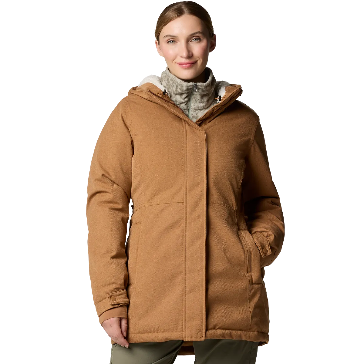 Women's Alameda Ridge Insulated Parka Wrinkle Free Texture