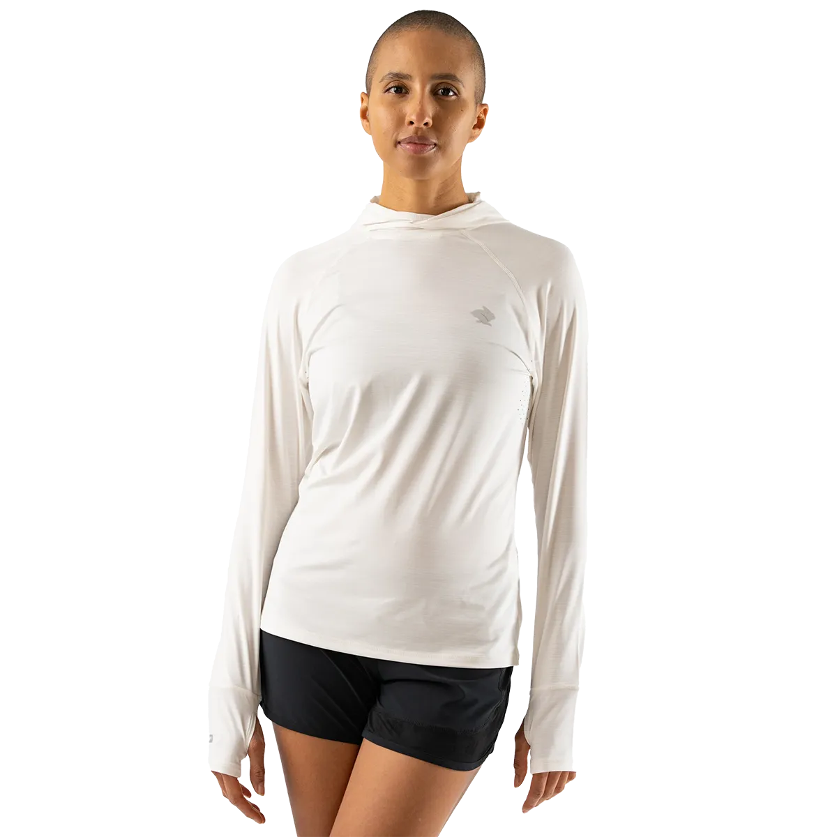 Women's UPF Deflector 2.0 Hoodie Grid Texture Fabric