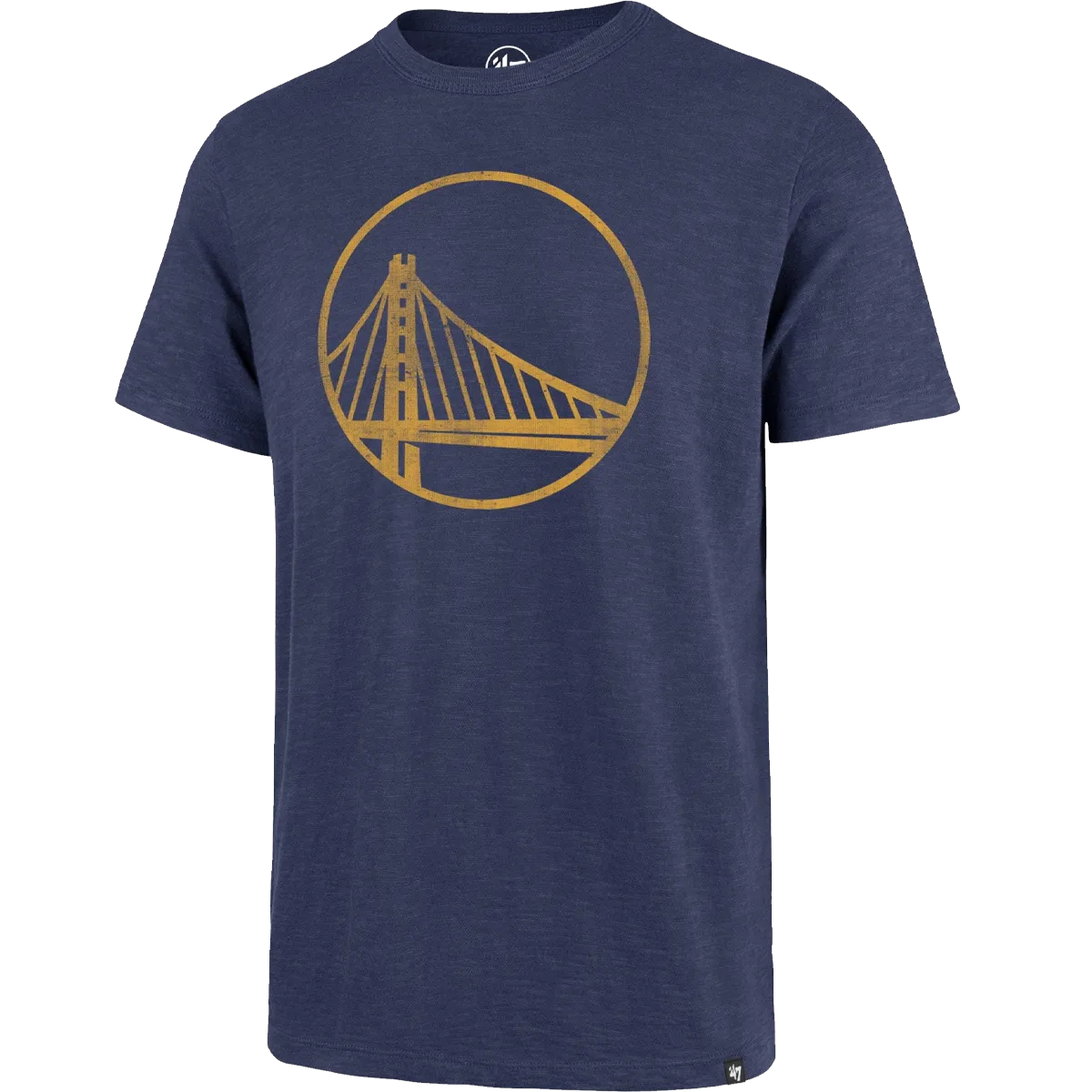 Stretchable Fabric Men's Warriors Grit Scrum Tee