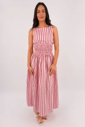 Fashion Layer Seth Maxi Dress Pink Stripe