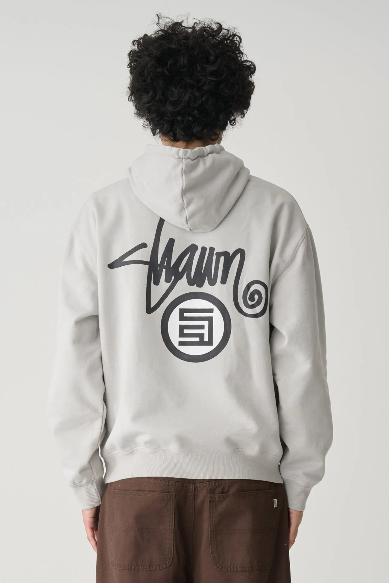 Shawn Dot Hood Washed Grey Urban Wear