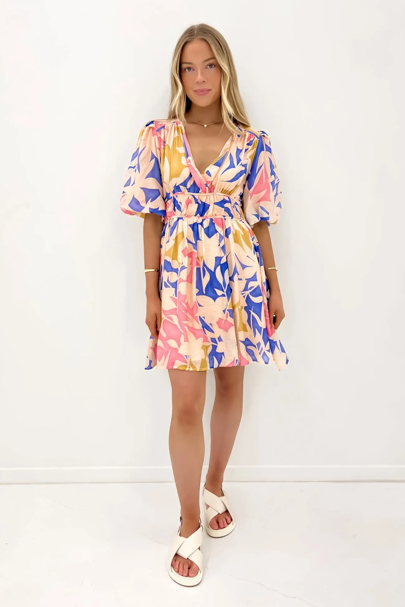Chilly Wear Color-Blocked Charlianne Mini Dress Lola