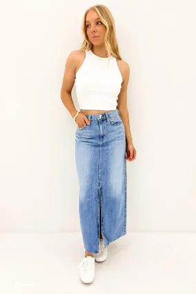 Hi Maxi Skirt Pacific Fade Lightweight Lining