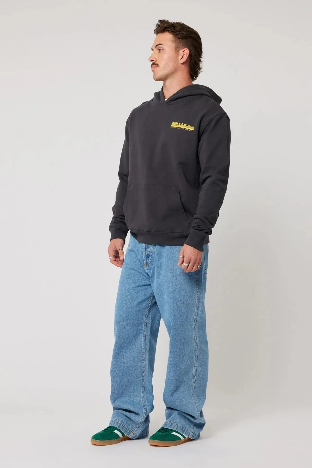 ErgonomicFit Polished Look Shift Hoodie Sulphur Black