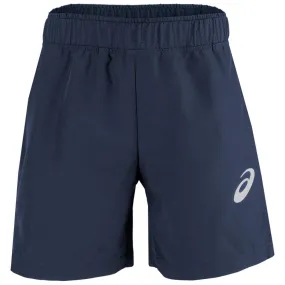 Asics Boys Tennis Shorts - Peacoat Hooks thermal