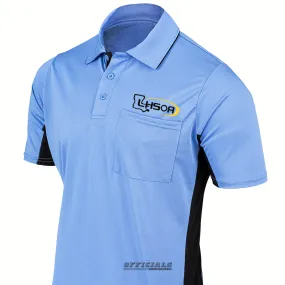 Tagless label Temperature Regulating LHSOA MLB Replica Sky Blue Umpire Shirts