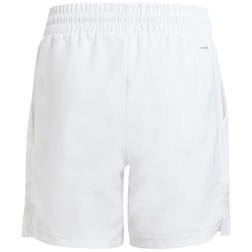 Embellishment Details adidas Junior Club 3 Stripe Short - White