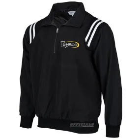 Layer Friendly Shape StretchFit Silhouette LHSOA Logo Pullover Umpire Jacket