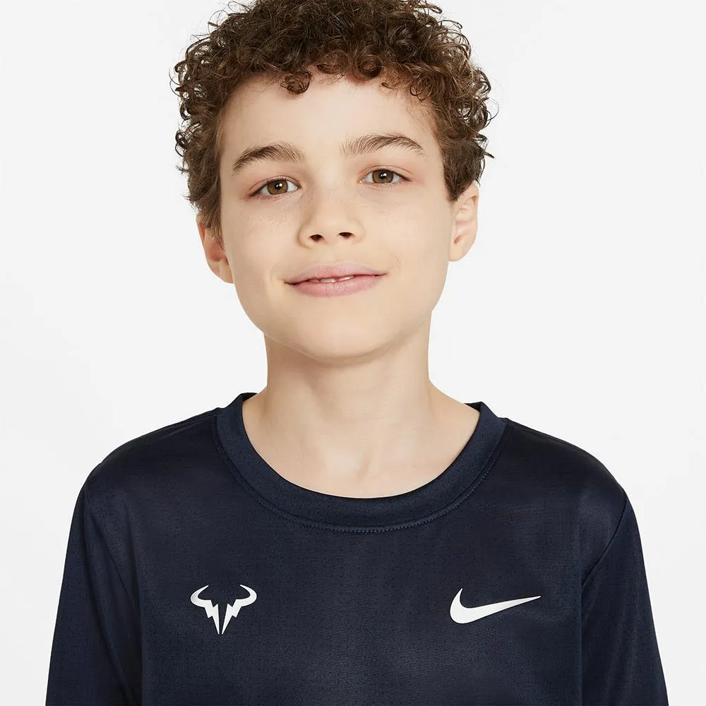 A-Line Precision Tailoring Nike Boys Rafa Tee - Obsidian