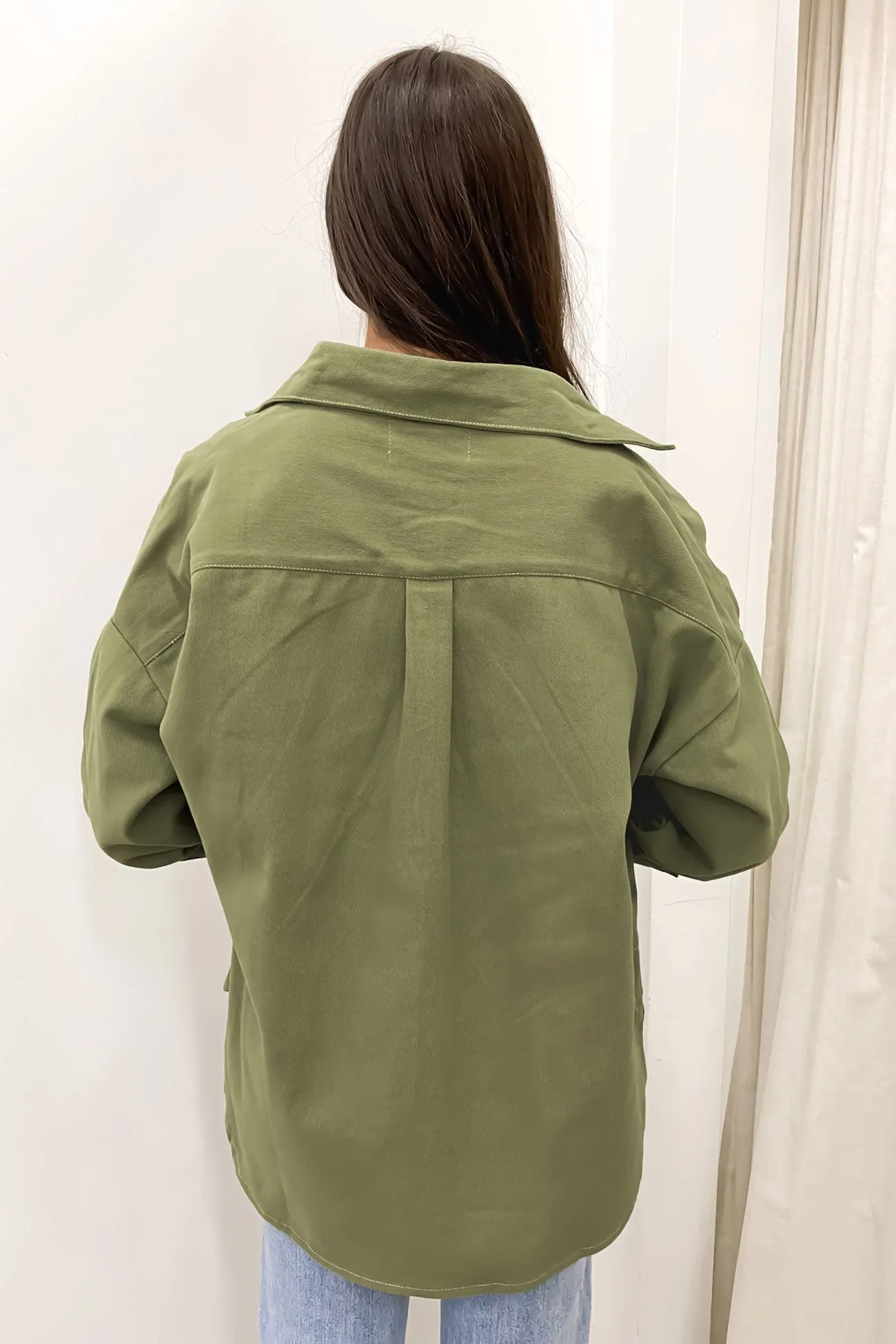 Tamika Shirt Khaki Street Style Gym Companion