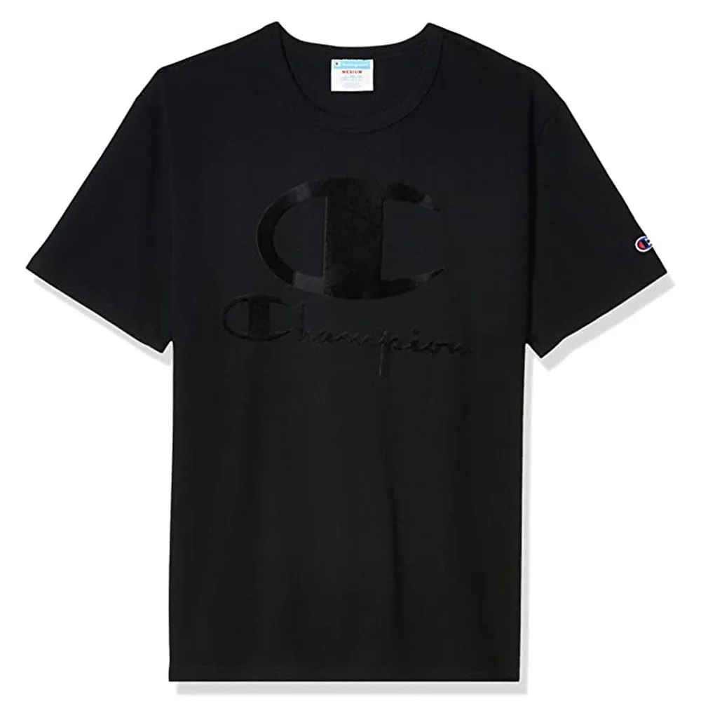 Short Sleeve T-Shirt Double stitching Mixed Materials