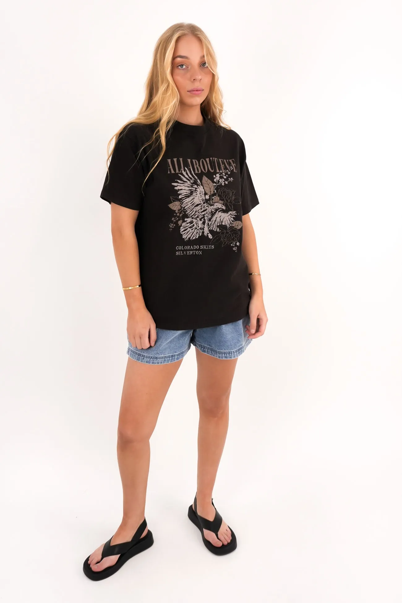 Perfect Fit Wear Silverton Relaxed Tee Washed Black