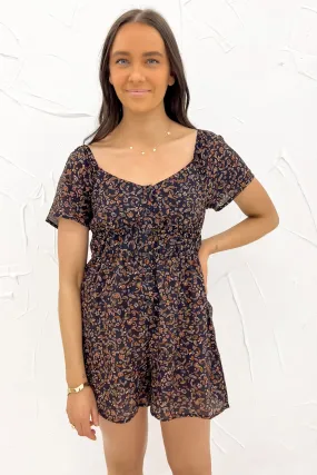 Pip Playsuit Print Yoga Family