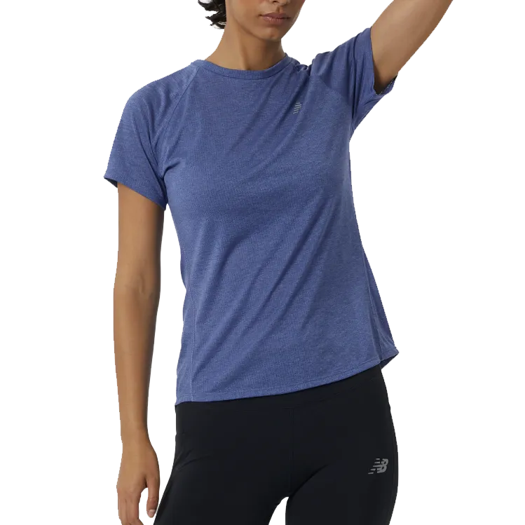 Women's Impact Run Short Sleeve Double Stitched Seams