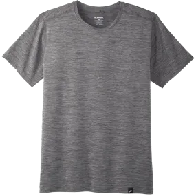 Layered Hem Detail Casual and Soft Men's Luxe Short Sleeve