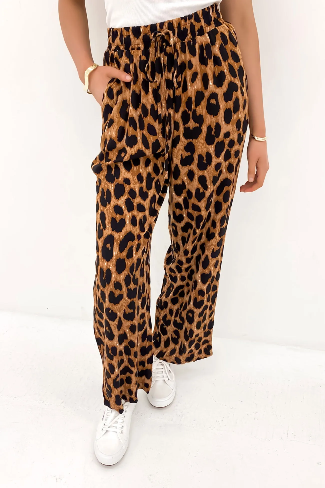 Ripstop Fabric Technology Farah Pant Leopard