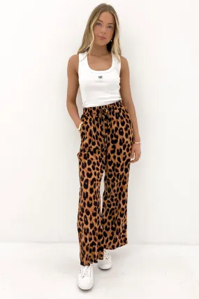 Stretch Comfort Farah Pant Leopard
