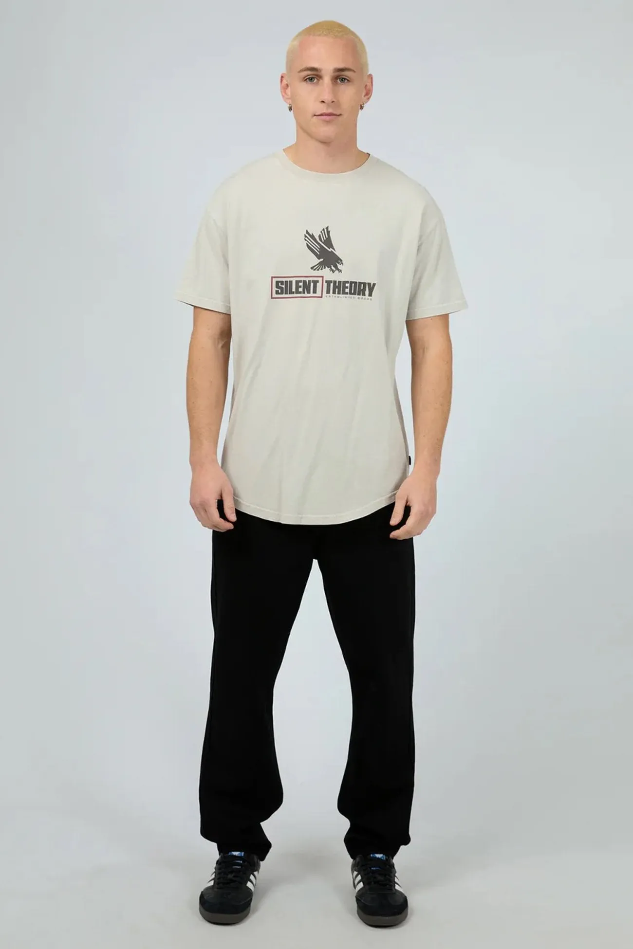 Printed design Revolution Tee Grey