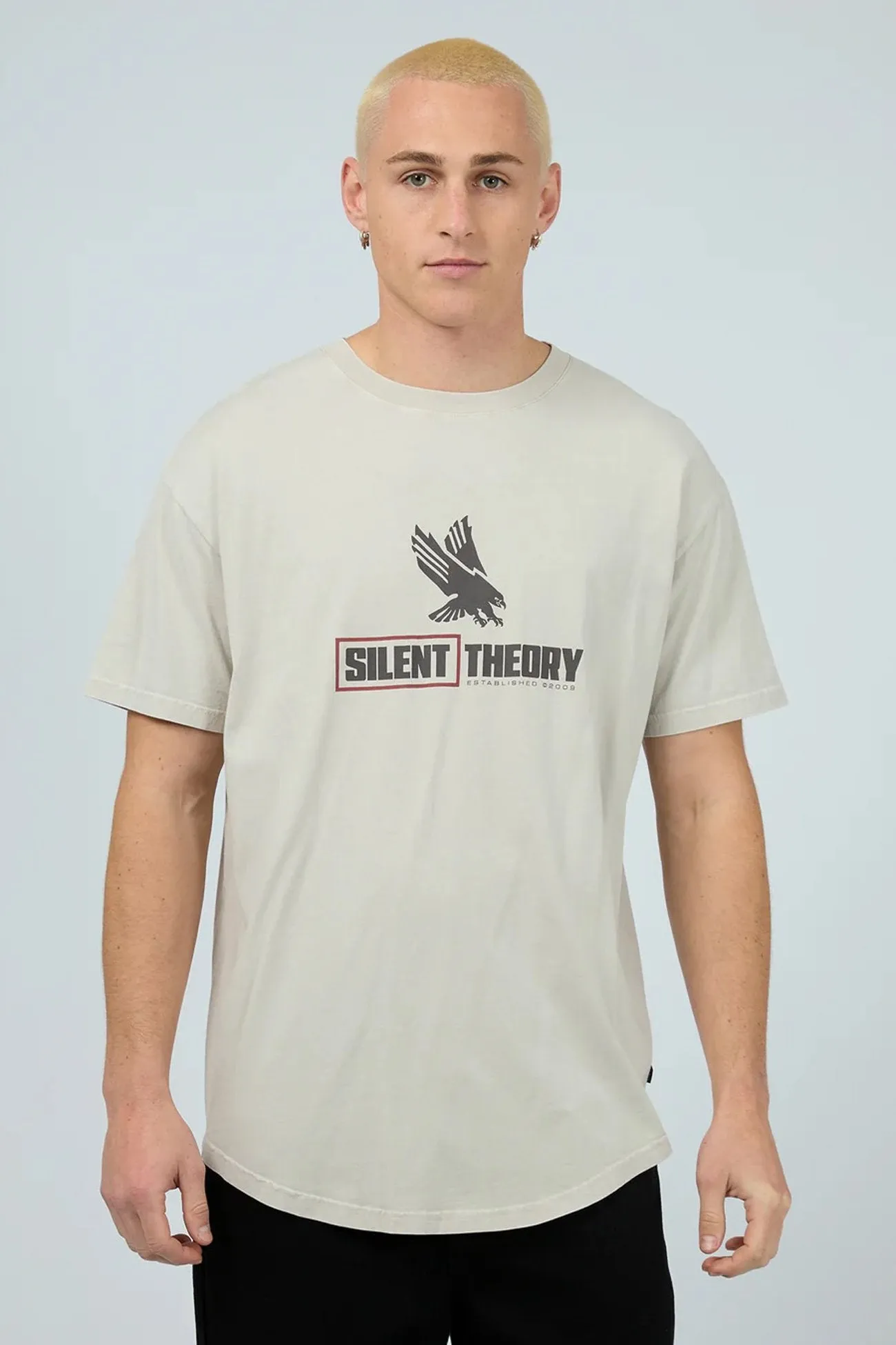 Trendy Layering Flexible Wear Revolution Tee Grey