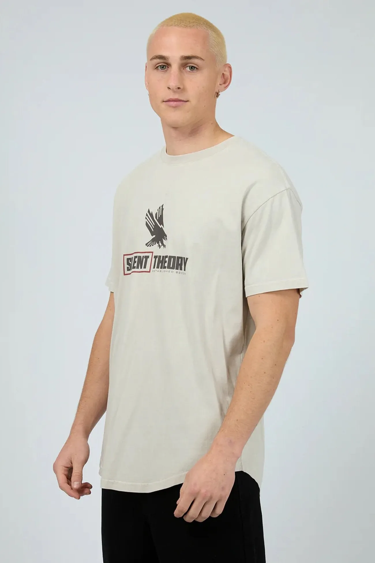 Lightweight Weave Wrinkle-Free Revolution Tee Grey