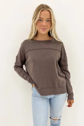Limited Edition Techie Jayne Throw On Top Stone Grey
