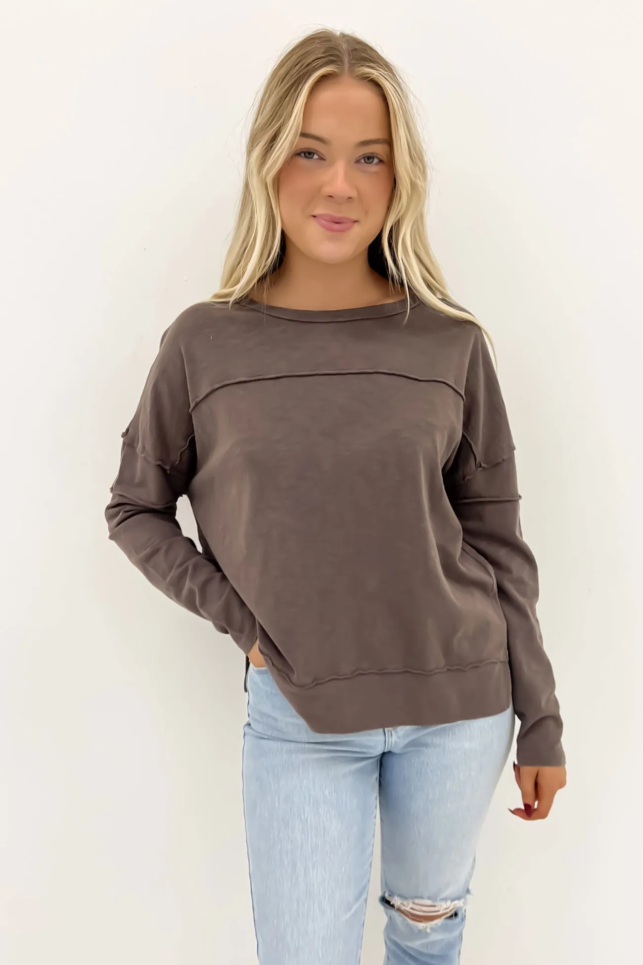 Limited Edition Techie Jayne Throw On Top Stone Grey
