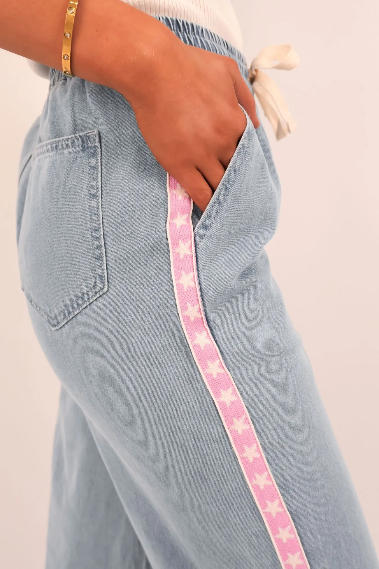 Sinead Denim Pant Light Wash snag resistant Chilly Weather Comfort