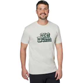 Reinforced Shoulder Panels Interlock Stitch Detail Ski Bum Tee