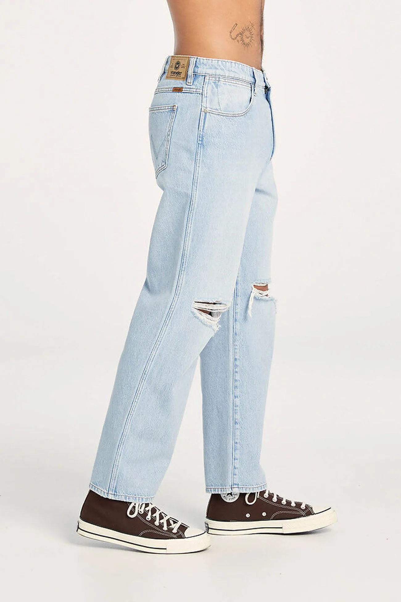 Neutral Daily Wear Slacker Jean Blue Crush