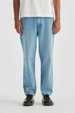 Slacker Jean Retro Blue Active Fit Traveler Gear Winter Warmth Smooth